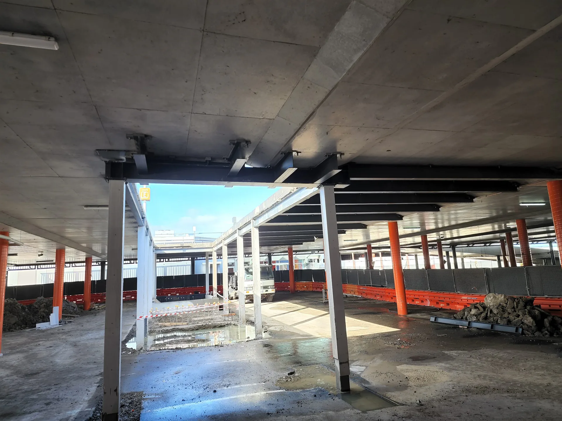 Highpoint Shopping Centre structural steel project