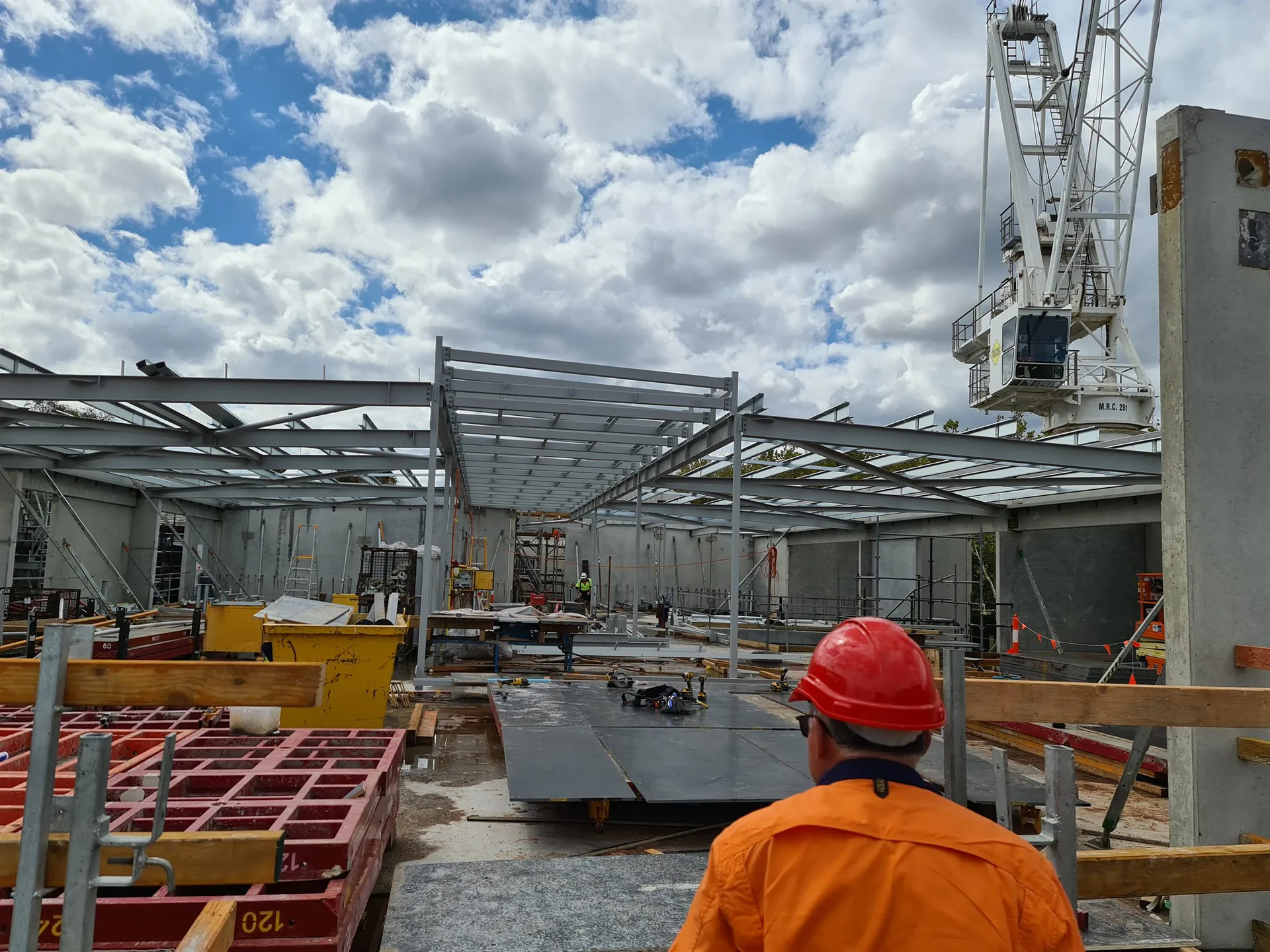 Loreto Mandeville Hall structural steel project
