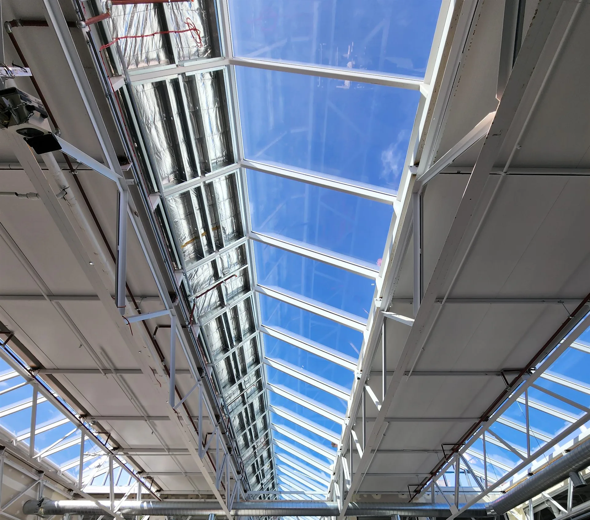 Morris Moor Building 4 structural steel project